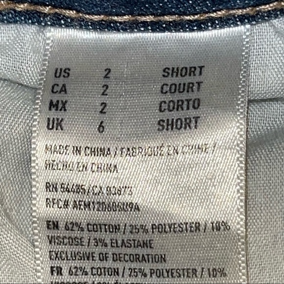American Eagle Distressed Jegging Women’s Size 2 Short - Picture 6 of 12